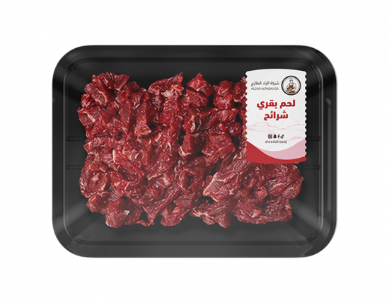 شرائح لحم بقري