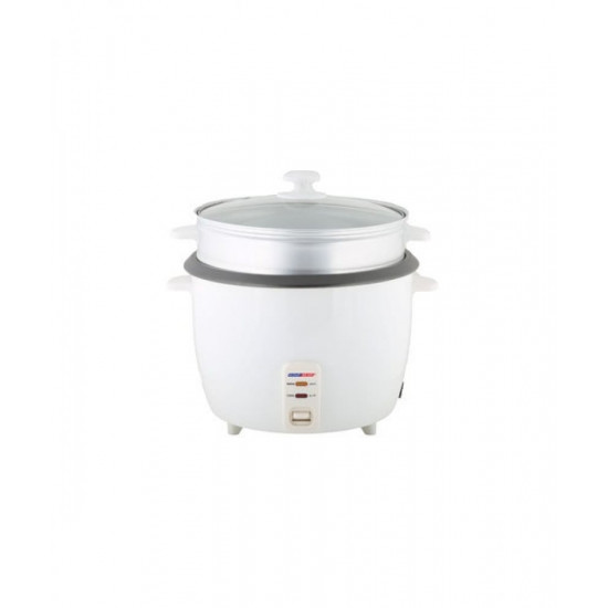 قدر كهربائي لطبخ الأرز من السيف اليك ‫ اللون ابيض سعة 2.2لتر 900w