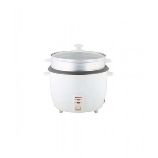 قدر كهربائي لطبخ الأرز من السيف اليك ‫ اللون ابيض سعة 2.8لتر 1000w