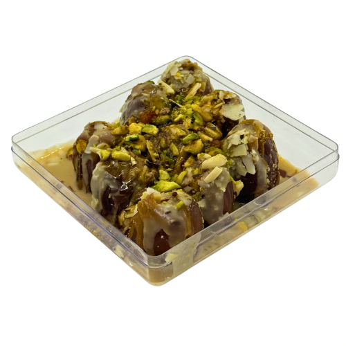 تمر سكري محشي عبوة صغيرة 100جم (للمناسبات) تمر سكري محشي عبوة صغيرة 100جم (للمناسبات)