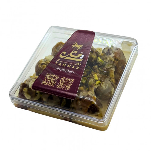 تمر سكري محشي عبوة صغيرة 100جم (للمناسبات) تمر سكري محشي عبوة صغيرة 100جم (للمناسبات)