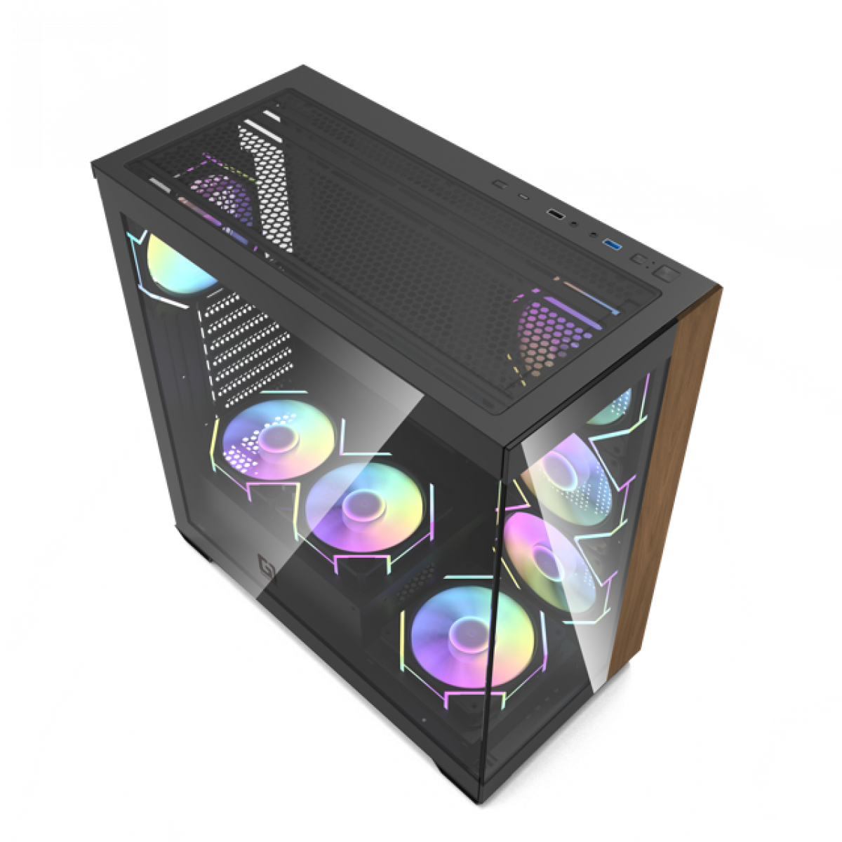 صندوق بي سي جيم ون PHANTOM X7 - اسود