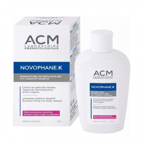 اي سي ام، نوفوفان ك، شامبو ضد القشرة والحكة، للحالات شديدة القشرة - 125 مل