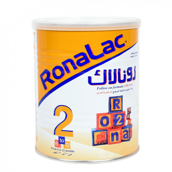 رونالاك حليب أطفال رقم (2) 850 جم رونالاك حليب أطفال رقم (2) 850 جم