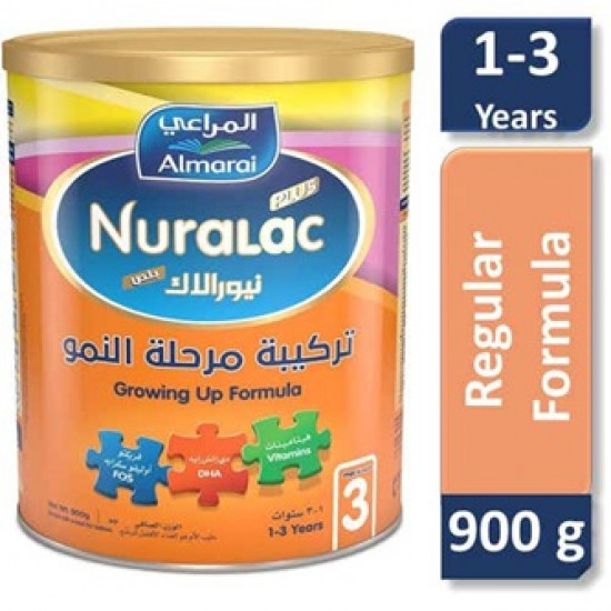 نيورالاك بلص حليب (3) داعم للنمو 900 جم نيورالاك بلص حليب (3) داعم للنمو 900 جم