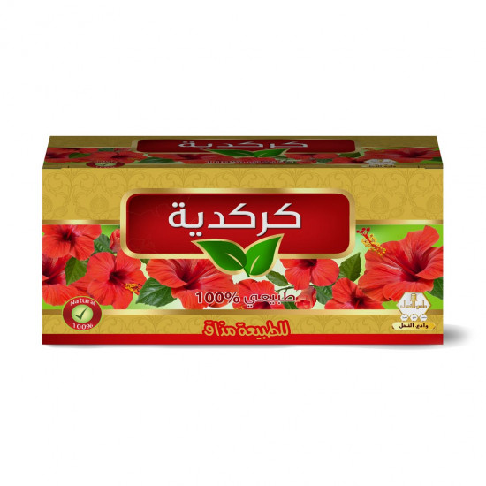 وادي - النحل شاي كركديه 30 كيس