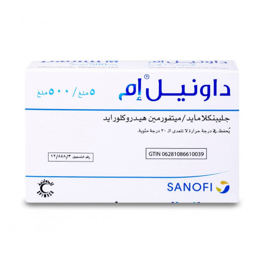 داونيل ام 5/500 مجم 30 قرص داونيل ام 5/500 مجم 30 قرص