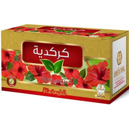 وادي - النحل شاي كركديه 30 كيس