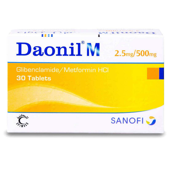 داونيل ام 2.5/500 مجم 30 قرص داونيل ام 2.5/500 مجم 30 قرص