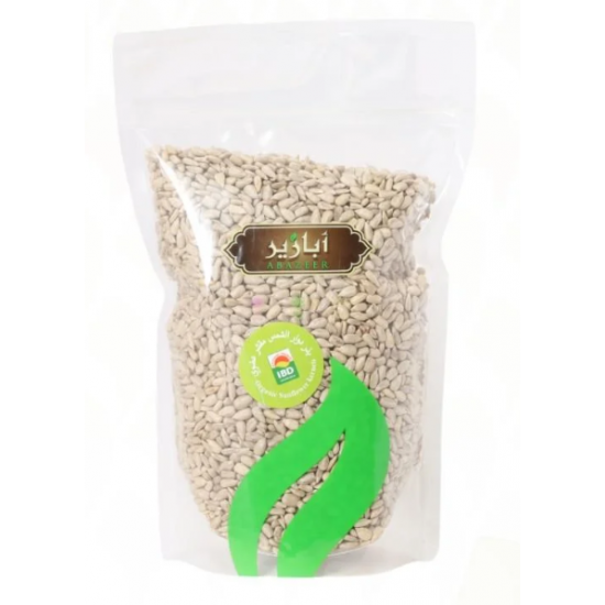 بذور دوار الشمس مقشر عضوي 500جم ابازير 