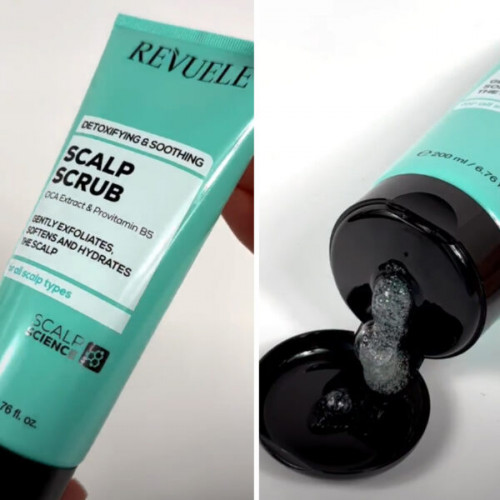 مقشر لفروة الراس الدهنية