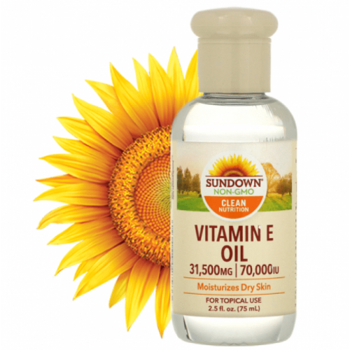 زيت فيتامين E للجسم لتخفيف التصبغات