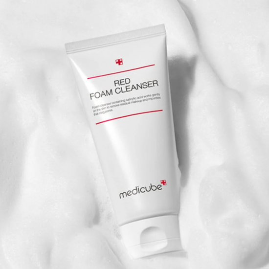 غسول الرغوة الحمراء 