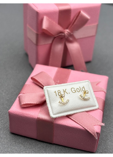 حلق طبي ذهب عيار18