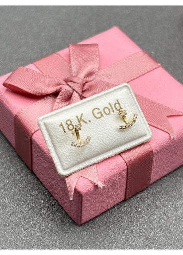 حلق طبي ذهب عيار18