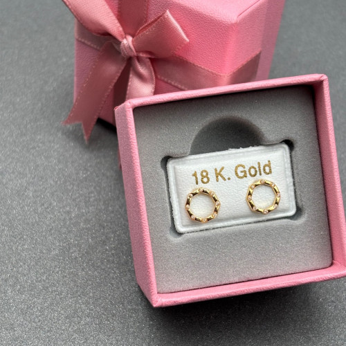 حلق طبي ذهب عيار18