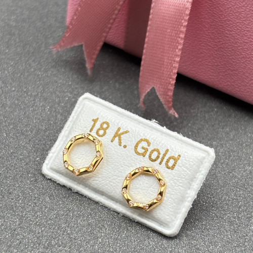 حلق طبي ذهب عيار18