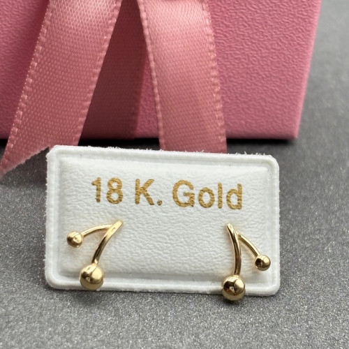 حلق طبي ذهب عيار18