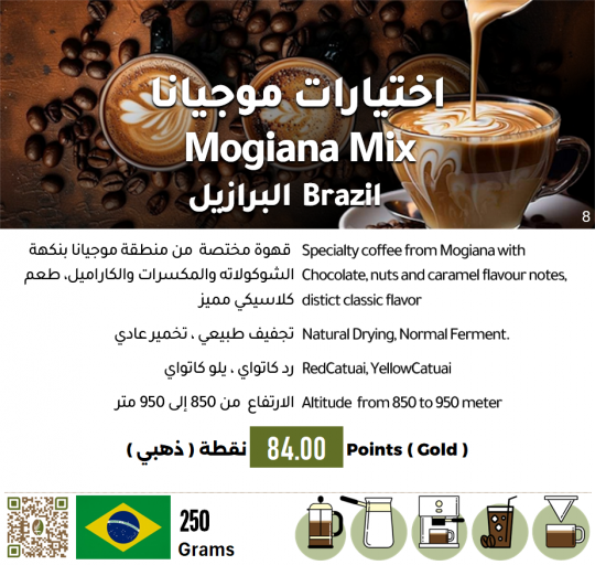 اختيارات موجيانا - البرازيل