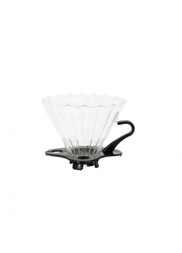 مقطر قهوة V60 زجاجي ، كبير