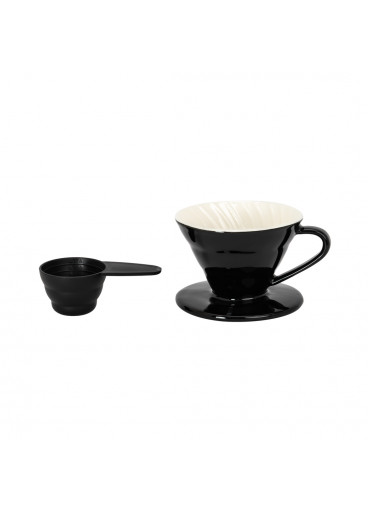 مقطر قهوة V60 زجاجي ، متوسط