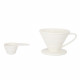مقطر قهوة V60 زجاجي ، كبير