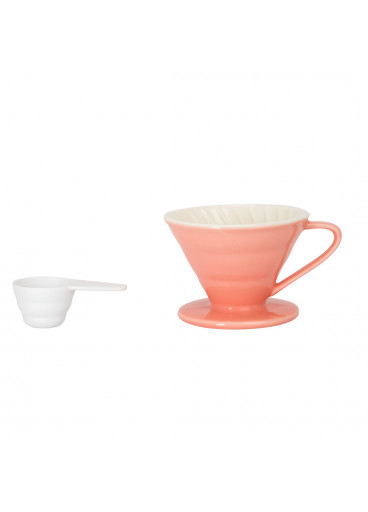 مقطر قهوة V60 زجاجي ، كبير مقطر قهوة V60 زجاجي ، كبير