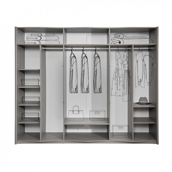 غرفة نوم فاخرة متكاملة مودرن بتصميم تركي