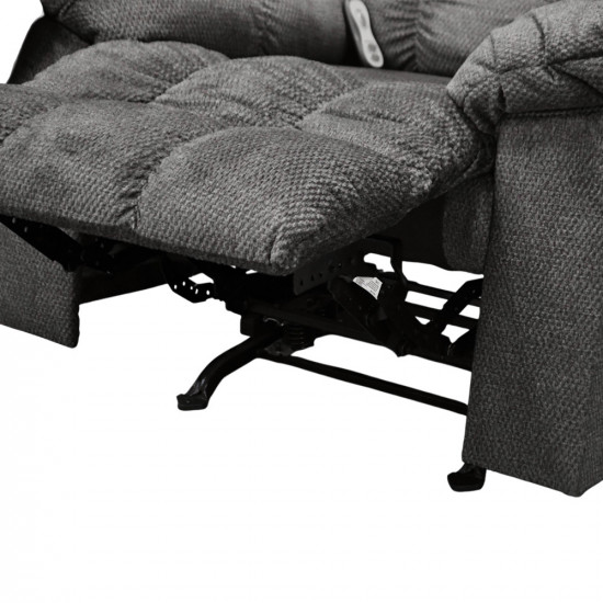 كرسي استرخاء هزاز قماشي مساج قابل للأمالة