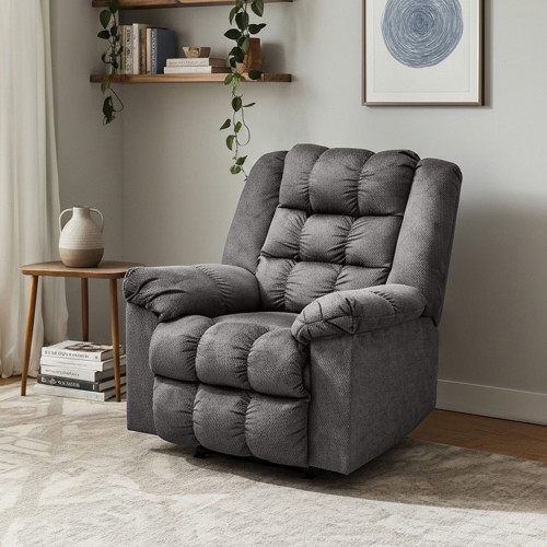 كرسي استرخاء هزاز قماشي مساج قابل للأمالة كرسي استرخاء هزاز قماشي مساج قابل للأمالة