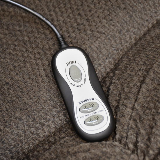 كرسي استرخاء هزاز قماشي مساج قابل للأمالة