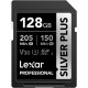 Lexar 128GB Professional SILVER PLUS UHS-I V30 SDXC Memory Card R:205MB/s W:150MB/s