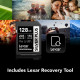 Lexar 128GB Professional SILVER PLUS UHS-I V30 SDXC Memory Card R:205MB/s W:150MB/s